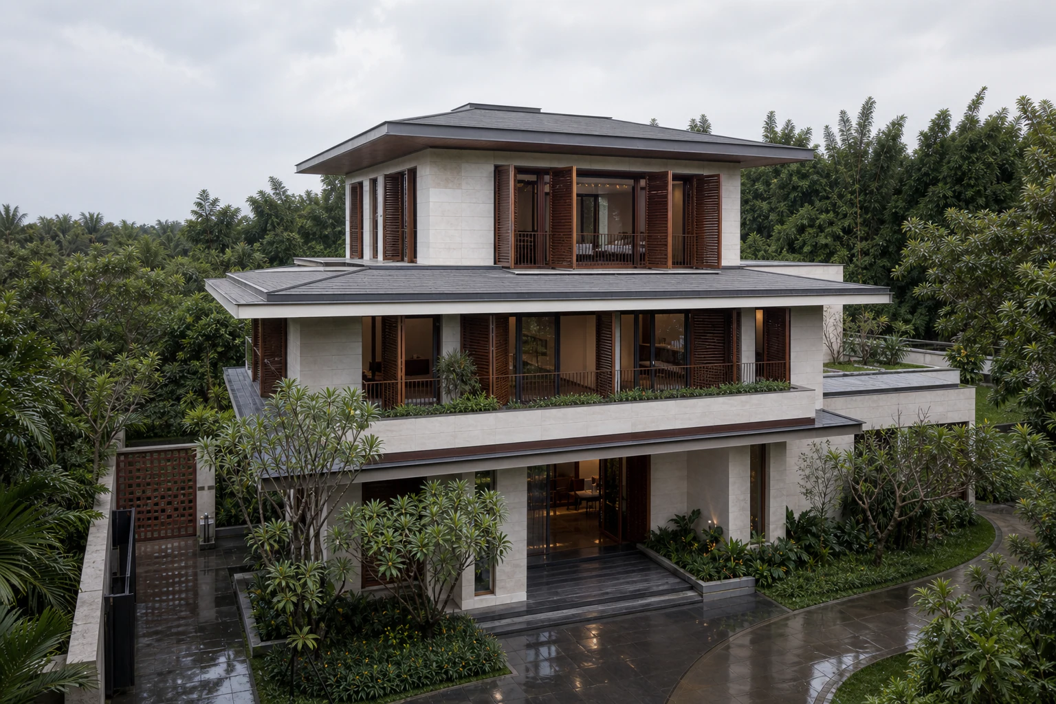 雨林長簷 - 建築空間 - 圖片 5