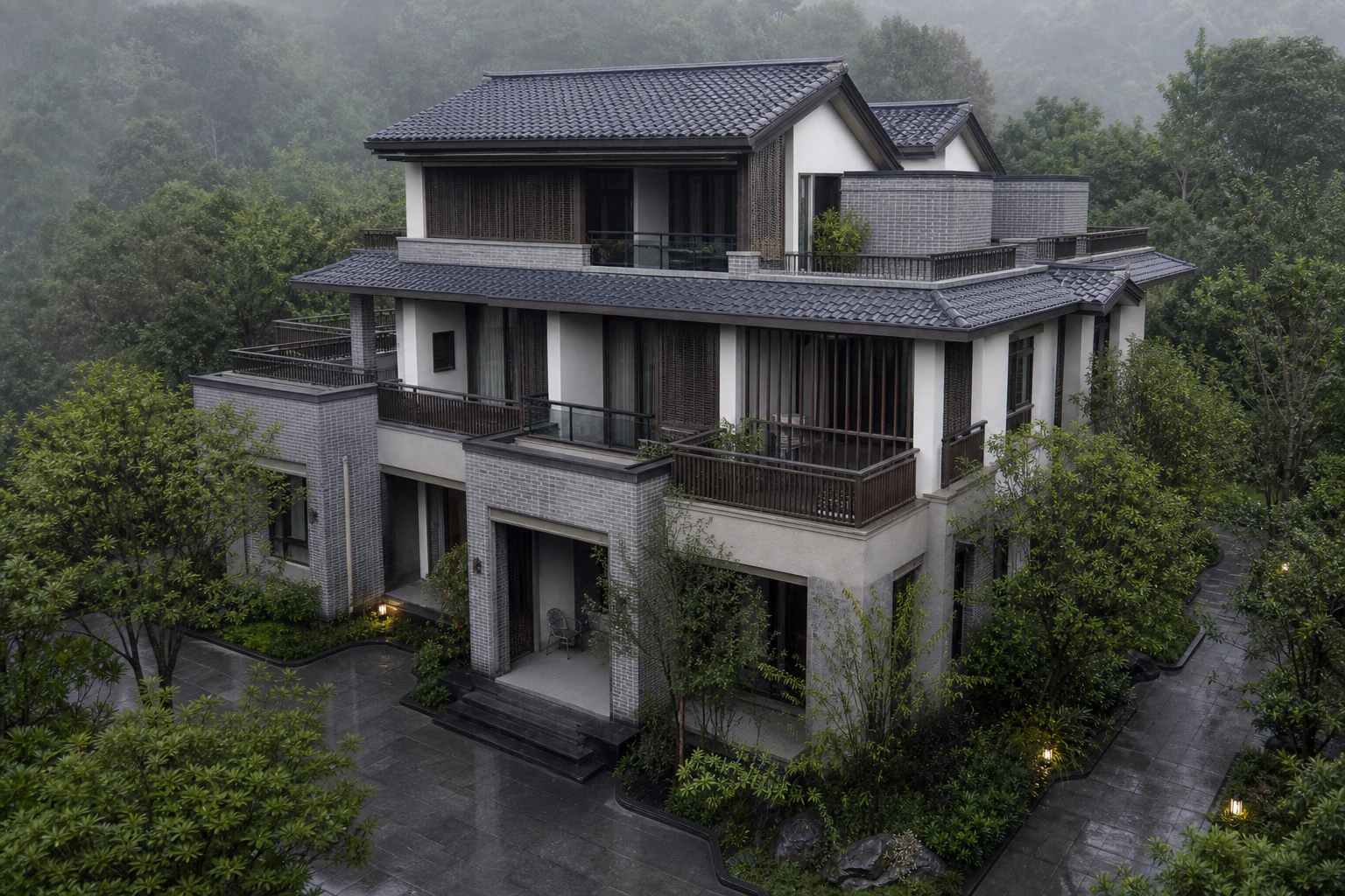 深簷雨院 - 建築空間 - 圖片 5