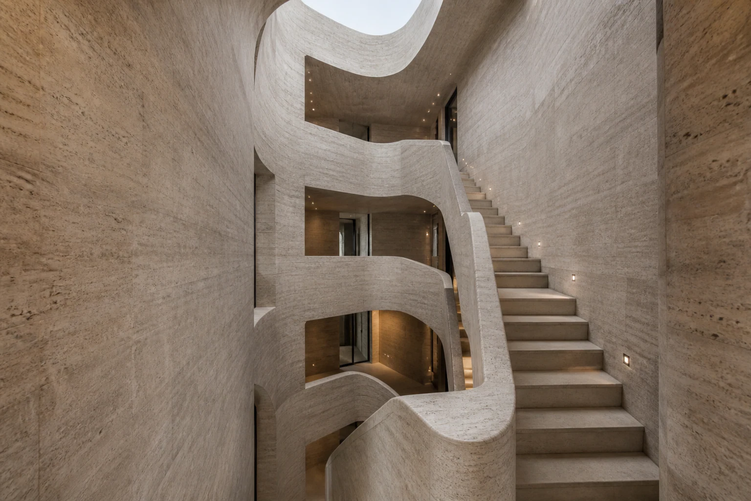 岩穴光庭 - 建築空間 - 圖片 9