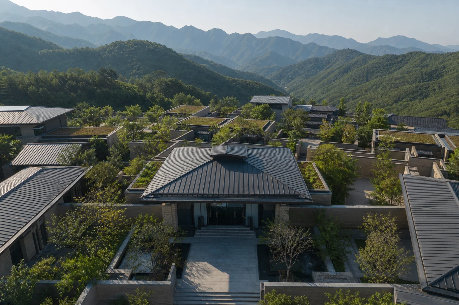 山谷疊居 - 建築空間 - 圖片 3