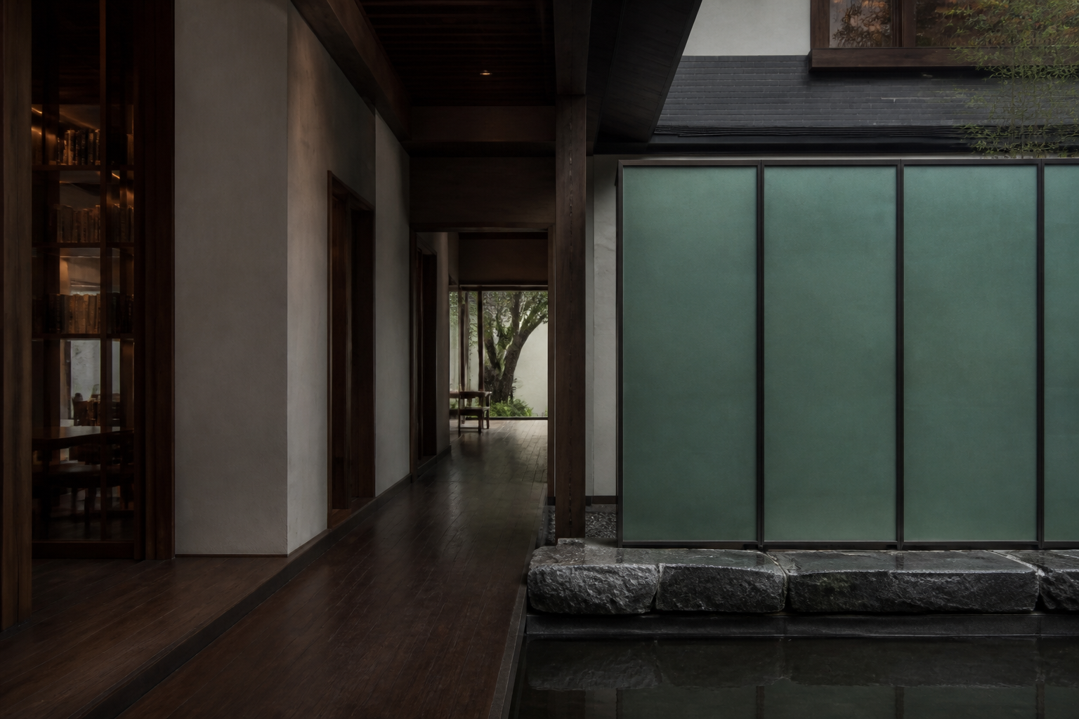 汝窯雨庭茶書館 - 公共空間 - 圖片 14